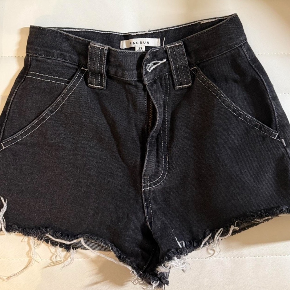 PacSun Black Women's Denim Shorts